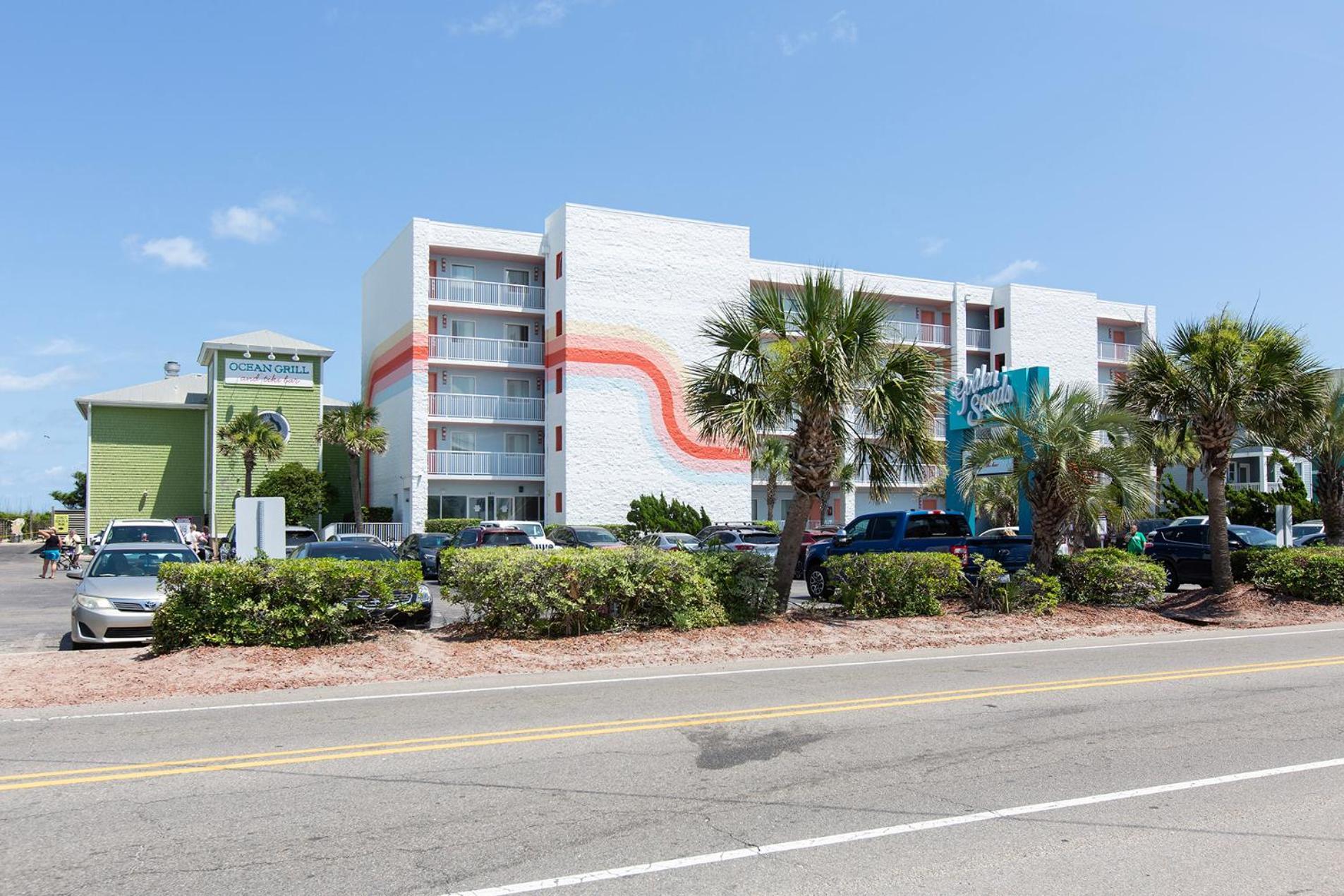 Golden Sands Oceanfront Hotel Carolina Beach Exteriér fotografie