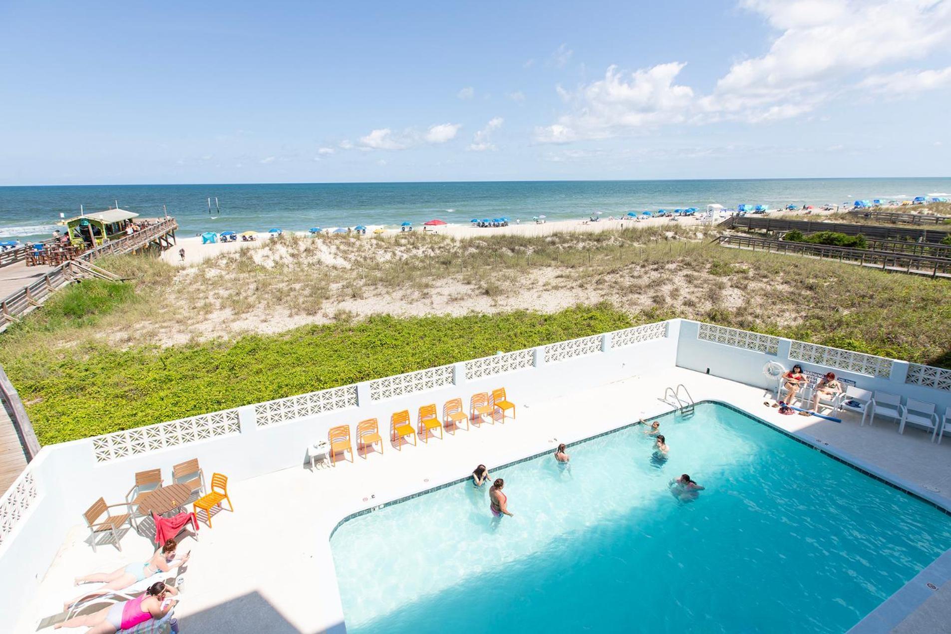 Golden Sands Oceanfront Hotel Carolina Beach Exteriér fotografie