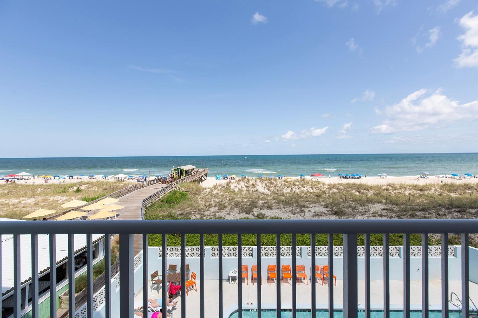 Golden Sands Oceanfront Hotel Carolina Beach Exteriér fotografie