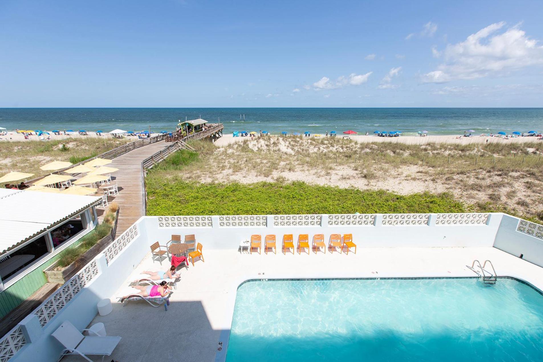 Golden Sands Oceanfront Hotel Carolina Beach Exteriér fotografie