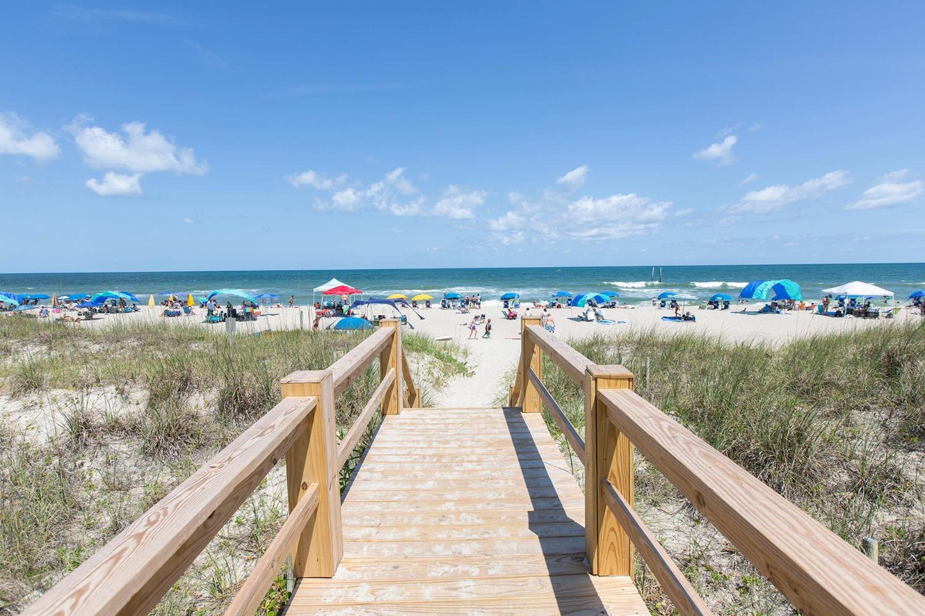Golden Sands Oceanfront Hotel Carolina Beach Exteriér fotografie