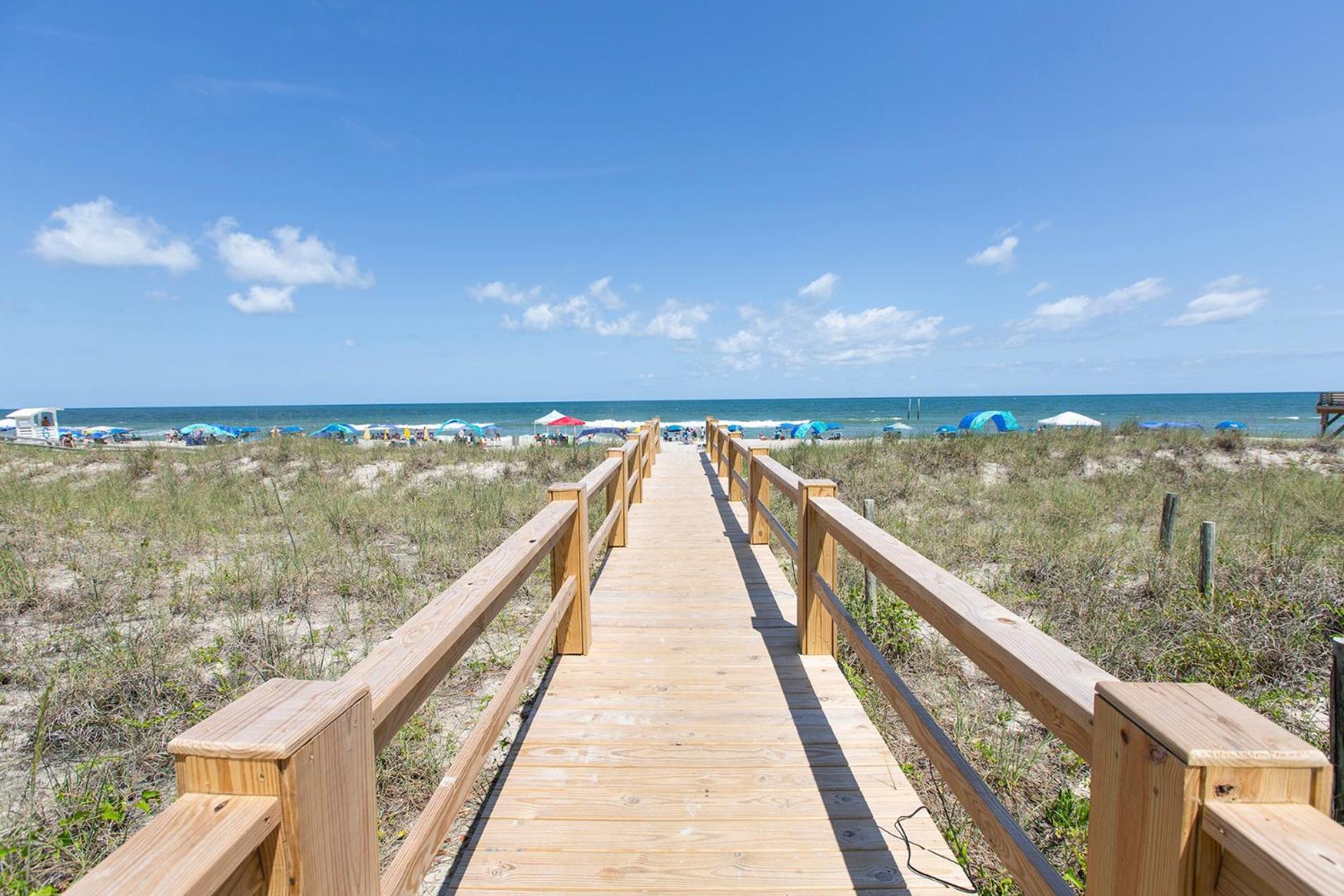 Golden Sands Oceanfront Hotel Carolina Beach Exteriér fotografie
