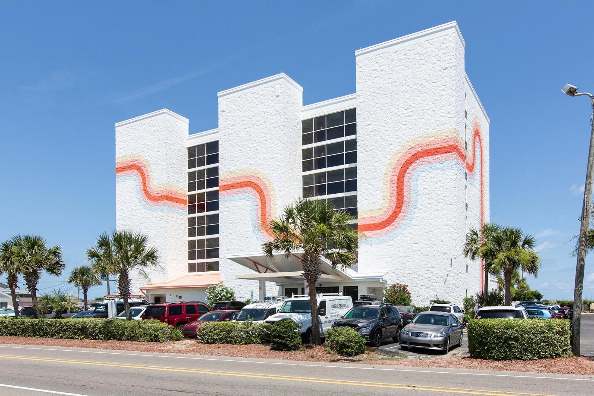 Golden Sands Oceanfront Hotel Carolina Beach Exteriér fotografie
