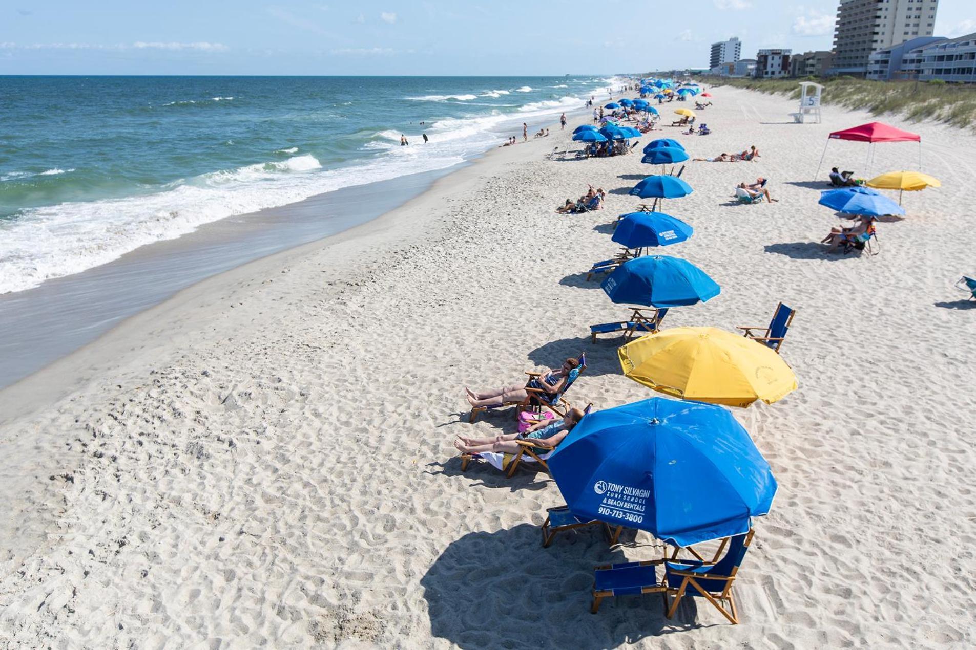 Golden Sands Oceanfront Hotel Carolina Beach Exteriér fotografie